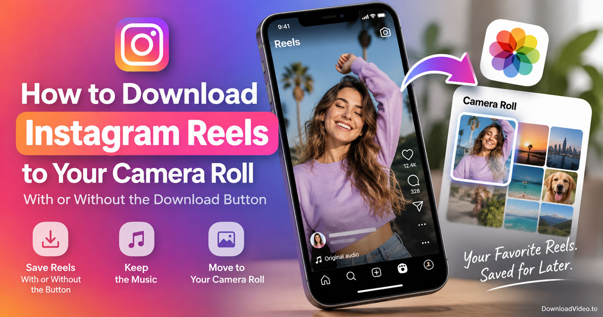 How to download Instagram Reels to your camera roll with or without the download button
